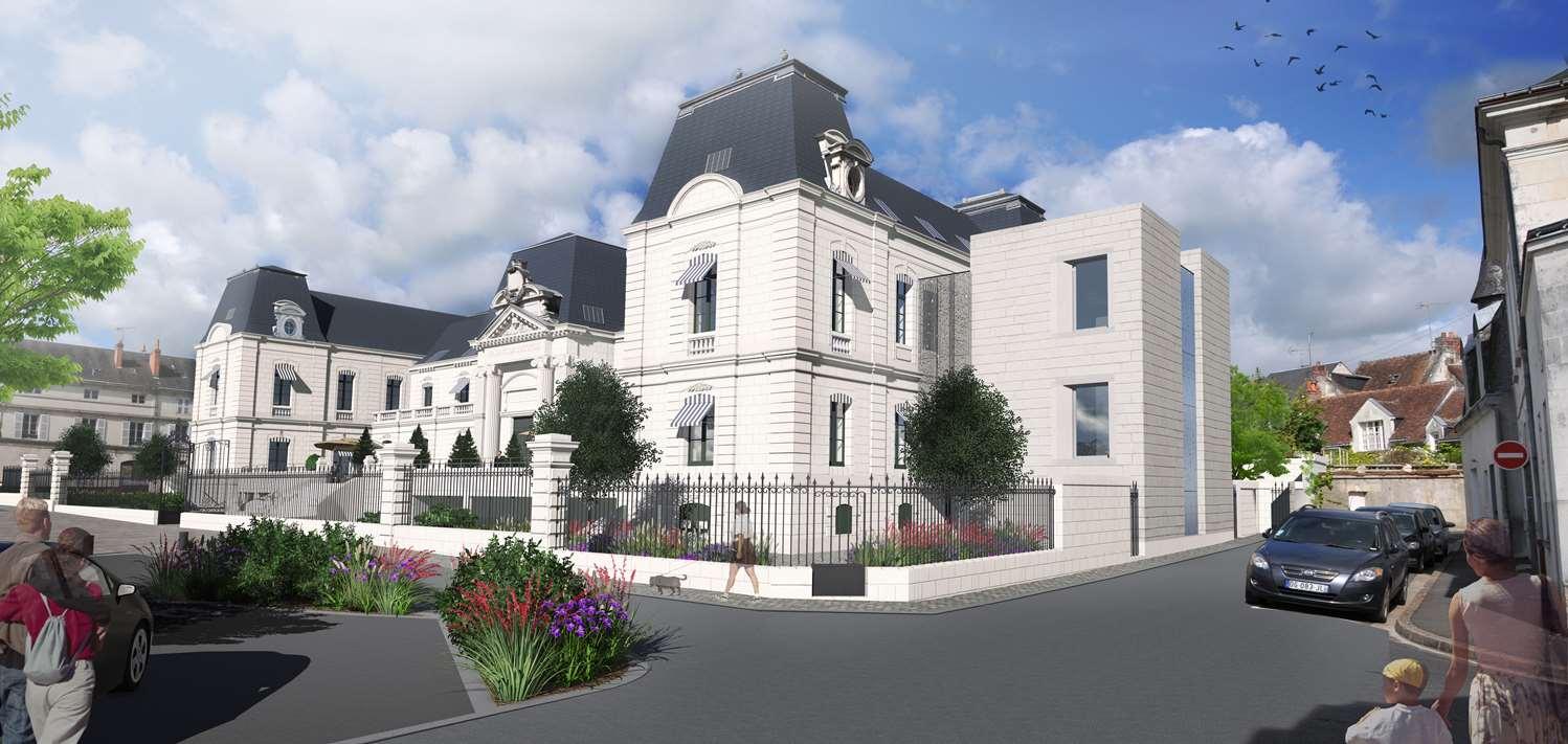 Best Western Plus Hotel de la Cite Royale Loches Exterior foto